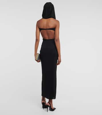 Hooded cutout midi dress | Magda Butrym