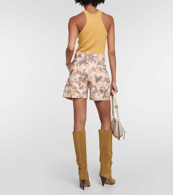 Shorts di jeans Eliano a vita alta | Isabel Marant