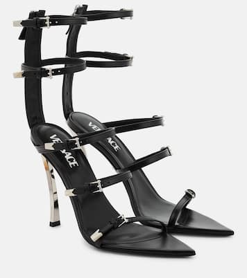 Sandalen aus Leder | Versace