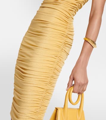Vestido midi Alex fruncido | Bananhot