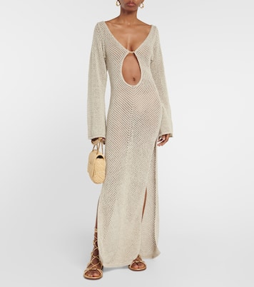 Rey cotton-blend maxi dress | Bananhot