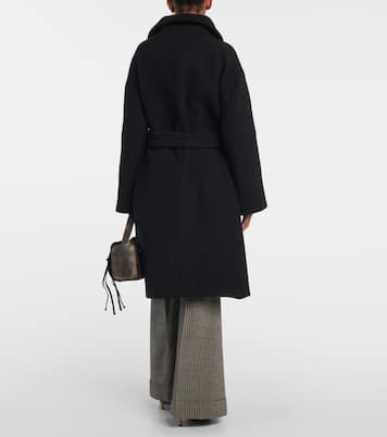 Double-breasted wool-blend coat | Acne Studios