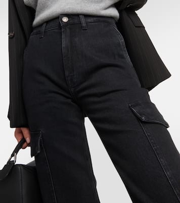 Logan Cargo cropped straight jeans | 7 For All Mankind
