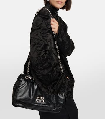 Schultertasche Monaco Medium aus Leder | Balenciaga