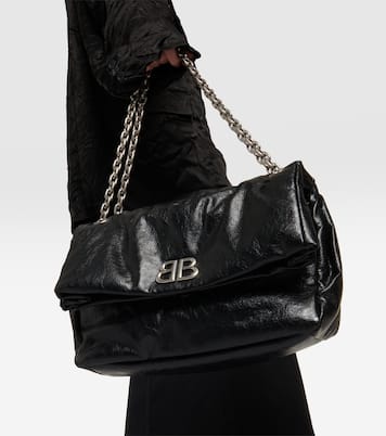 Schultertasche Monaco Medium aus Leder | Balenciaga