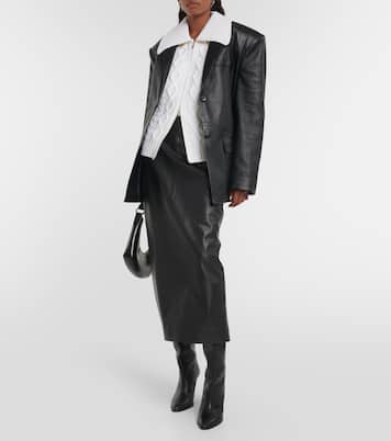 White Label - Cardigan in lana a trecce | Proenza Schouler