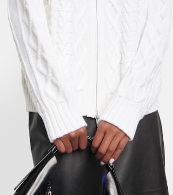 White Label - Cardigan in lana a trecce | Proenza Schouler