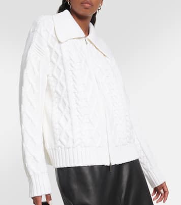 White Label - Cardigan in lana a trecce | Proenza Schouler