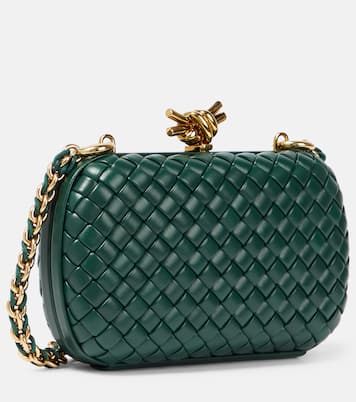 Clutch Knot Chain aus Leder | Bottega Veneta
