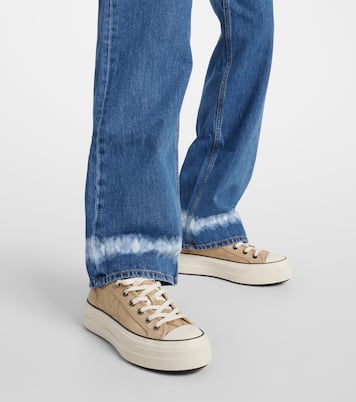 Totaloop Toile Iconographe canvas sneakers | Valentino Garavani