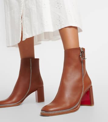 Stivaletti CL Zip in pelle | Christian Louboutin