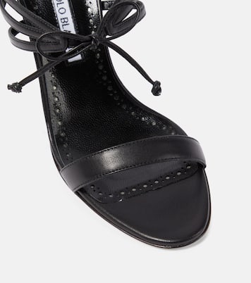 Sandalen Bomasan 90 aus Leder | Manolo Blahnik