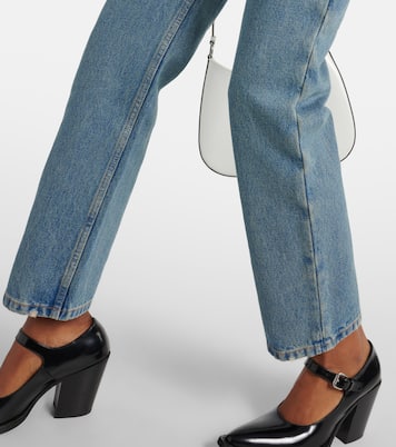 Jeans regular a vita media | Prada