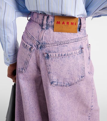 Jeans a vita alta e gamba larga | Marni