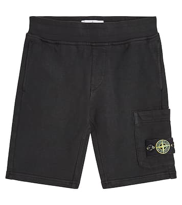Shorts in jersey di cotone | Stone Island Junior
