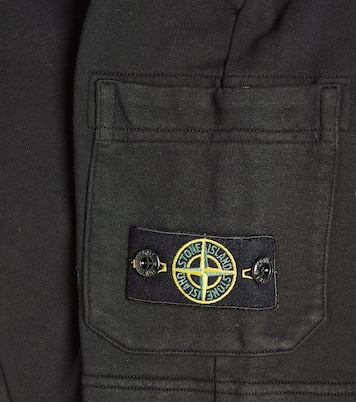 Shorts aus Baumwoll-Jersey | Stone Island Junior
