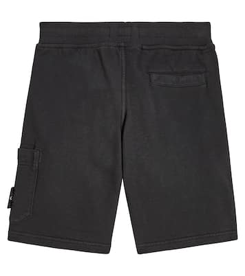 Shorts in jersey di cotone | Stone Island Junior