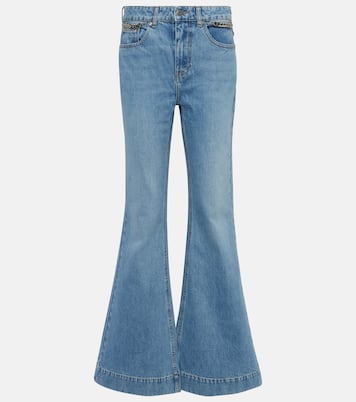 Jean flare à taille haute | Stella McCartney