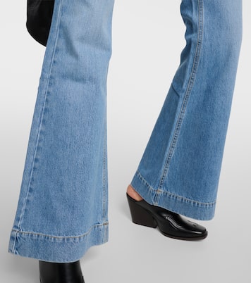 Jean flare à taille haute | Stella McCartney