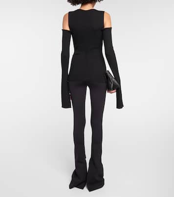 Top de lana virgen con abertura | Rick Owens