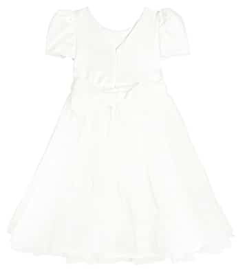 Abito in tulle con applicazione floreale | Monnalisa