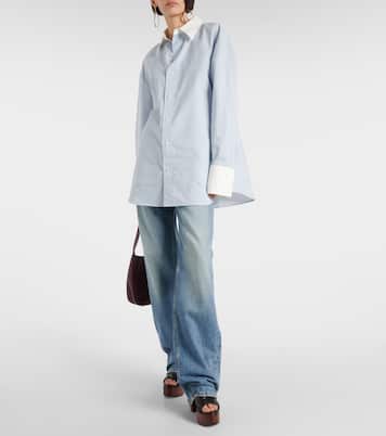 Camicia in cotone a righe | Saint Laurent