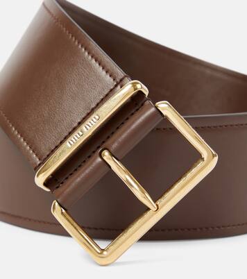 Cintura in pelle | Miu Miu