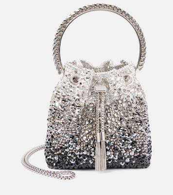 Bucket-Bag Bon Bon mit Kristallen | Jimmy Choo
