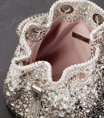 Bucket-Bag Bon Bon mit Kristallen | Jimmy Choo
