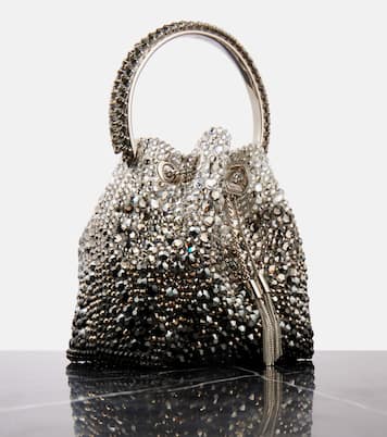 Bucket-Bag Bon Bon mit Kristallen | Jimmy Choo