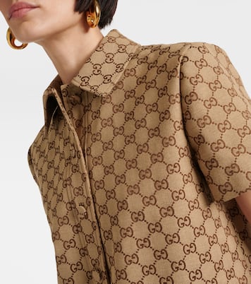 Mono en lona GG de algodón | Gucci