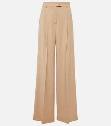 Weite Hose aus Wolle | Sportmax
