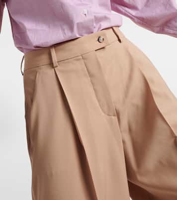 Weite Hose aus Wolle | Sportmax