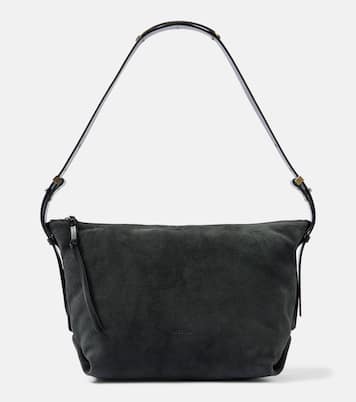 Borsa a spalla Leyden in suede | Isabel Marant
