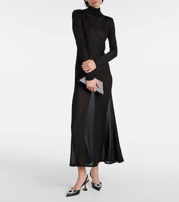 Escarpins Begum 70 en cuir | Amina Muaddi