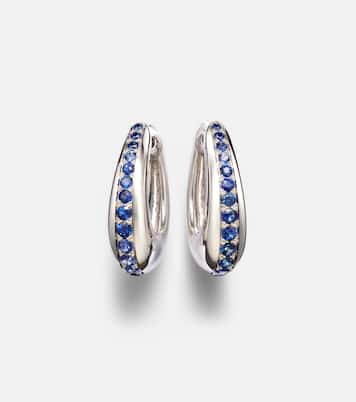 Orecchini Chakra in oro 18kt con zaffiri | Ananya