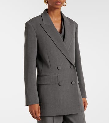 Wool gabardine blazer | Valentino