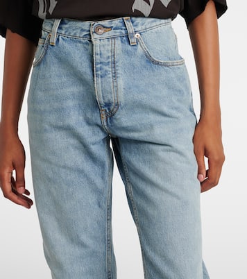 Jeans rectos de tiro bajo | Balenciaga