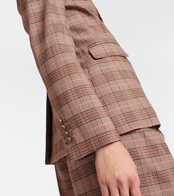 Checked wool-blend blazer | Etro