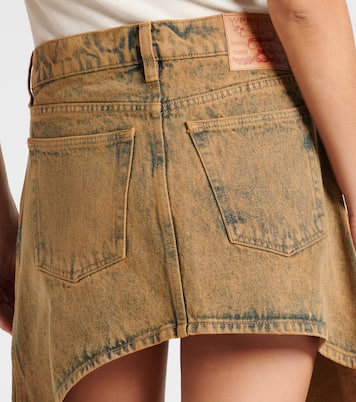 Minifalda de denim con aberturas | Y/Project