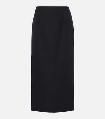 Jupe crayon en laine vierge | Valentino
