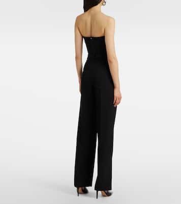 Pantalon droit en laine vierge | Wardrobe.NYC