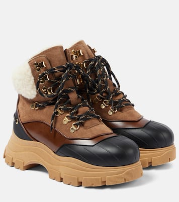 Stivaletti stringati Sporty Shearling | Dorothee Schumacher