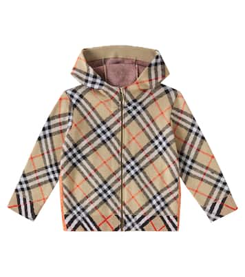 Burberry Check wool jacket | Burberry Kids