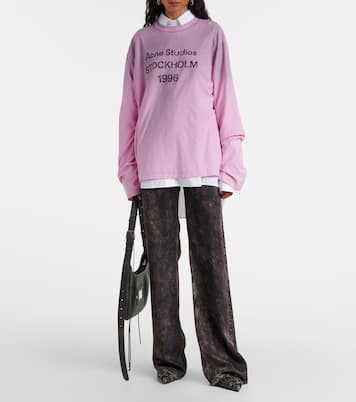 Top aus Baumwolle und Hanf | Acne Studios