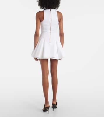 Abito corto con scollo all'americana | Balmain