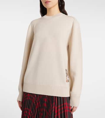 EKD Burberry Check wool sweater | Burberry