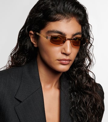 Occhiali da sole rettangolari | Bottega Veneta