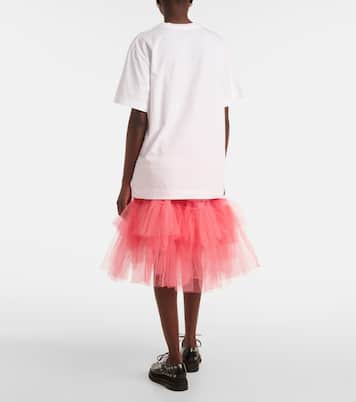 T-shirt Carnation in jersey di cotone | Simone Rocha