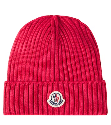 Logo wool beanie | Moncler Enfant